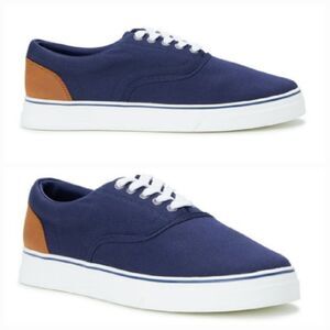 🔹️NWT Chaps Blue Chace Canvas Lace-up Sneakers Men's 10